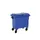 Contivia 4,Vuilnisbak 4wielen 660L blauw