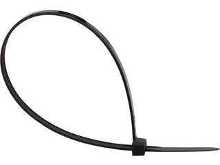 Kabelbinder 200x3,6mm zwart pak à 100 stuks - 2