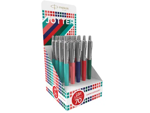 Balpen Parker Jotter Original 70 jaar CT medium assorti
