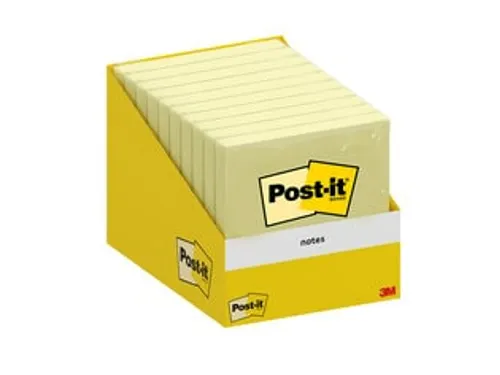Memoblok 3M Post-it 6820 76x76mm Notes Canary Yellow