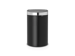 Brabantia Afvalbak Touch Bin New 40 Liter Mat Zwart - 1