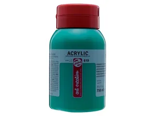 Talens Acrylverf Art Creation Essentials Permanentgroen Donker 750ml - 1