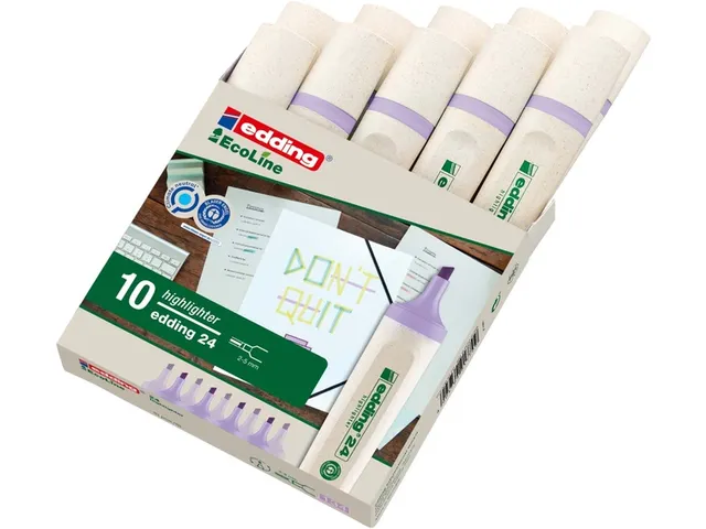 Markeerstift edding 24 EcoLine pastel violet