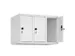 opzetkast,v. locker,3vak.,vak B 250mm,HxBxD 500x750x500mm,vleugeldeur