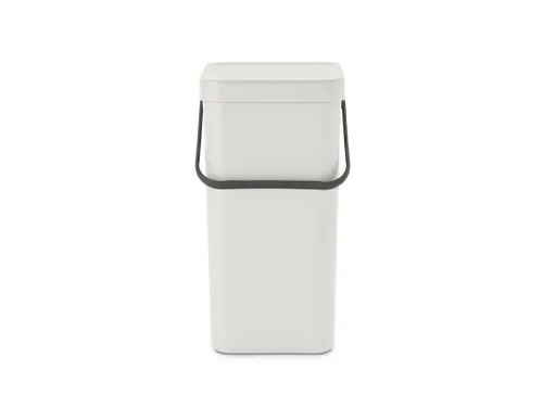 Afvalemmer Sort & Go 16 Liter Lichtgrijs