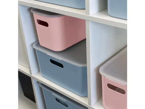 Sigma Home deksel voor 12,5L en 25L cube box transparant - 32,5x32x1,3