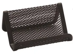 Visitekaartenhouder Metaal Zwart