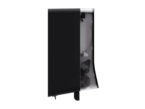 Handdoekroldispenser Satino SYS1 Hyginity zwart 333419