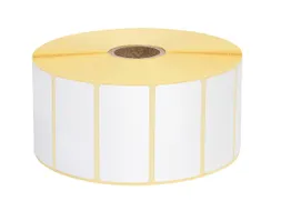 Labeletiket IEZZY Zebra 880199-025D 51x25mm 25mm wit permanent 2580st