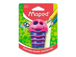 Puntenslijper Maped Croc Croc Bug 2-gaats assorti - 3