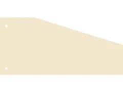 Scheidingsstrook Kangaro 2-gaats 240x105x60mm trapezium 180 grams RC b