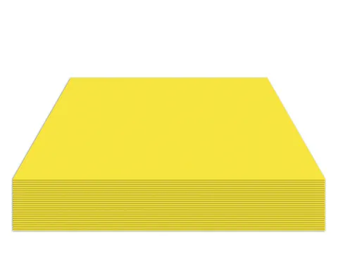 Fotokarton Kangaro 50x70cm 300gr bananengeel pak 25 vel