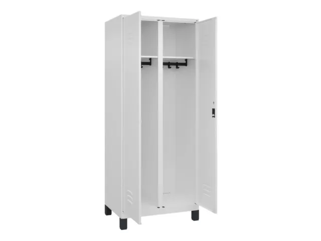 locker voor scheiding van kleding,HxBxD 1950x800x500mm,2vak