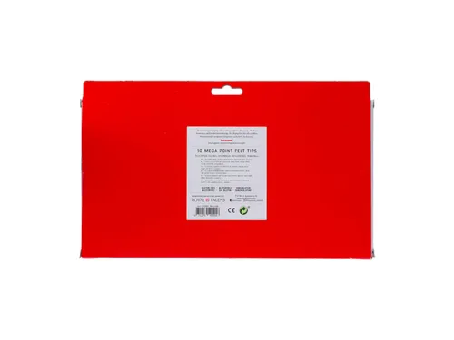 Viltstift Bruynzeel Kids Mega Point assorti 10 stuks