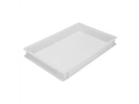 Emga Pizzabol Stapelbak kunststof Wit 13x60x40cm (bakerynorm)