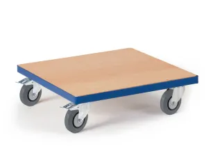onderwagen voor kratten,draagverm. 250kg,laadvl. LxB 700x700mm - 1