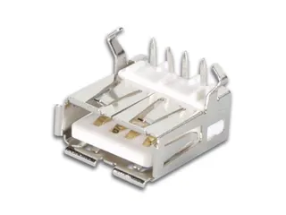 Usb A Vrouwelijk, Enkelvoudige Connector 90°, Voor Pcb - 1
