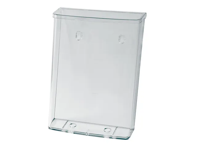 Folderhouder Sigel wandmodel A4 transparant acryl voor buiten
