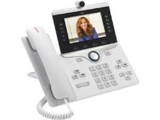 Cisco IP Phone 8865 IP telefoon Wit Wifi