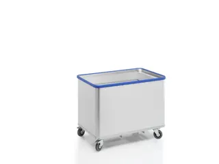 aluminium bakwagen,draagverm. 130kg,laadvl. LxB 1070x740mm,480l - 2