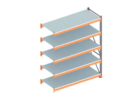 Breedvakstelling Aanbouwveld Hxbxd 3300x2785x1100mm 5 Stalen Legborden