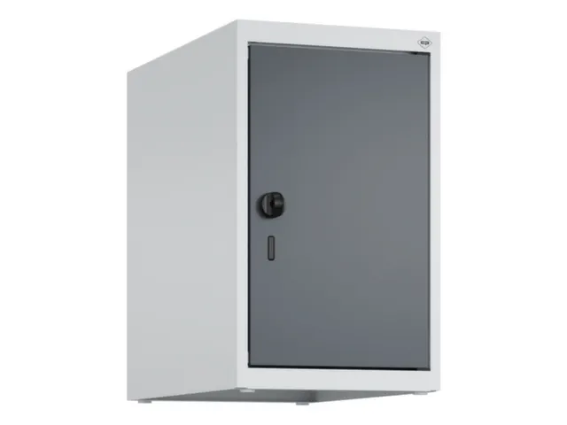 opzetkast,v. locker,1vak.,vak B 300mm,HxBxD 500x300x500mm,draaigrendel