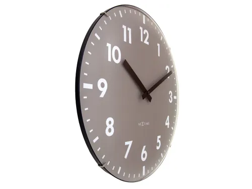 Wandklok NeXtime Duomo 35cm kaki