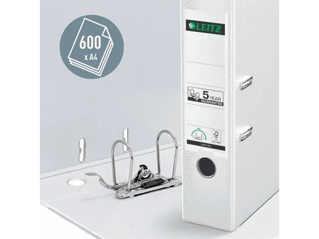 Ordner Leitz 1010 A4 80mm Pp Wit