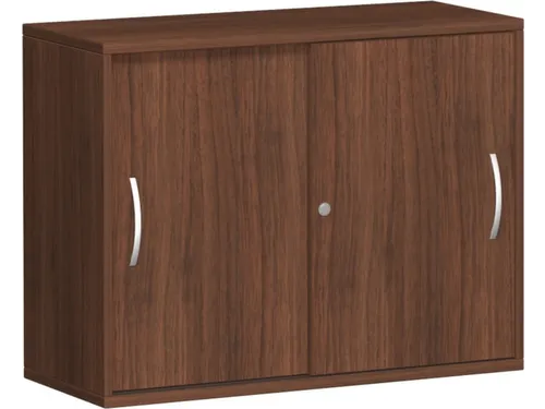 schuifdeurkast,HxBxD 770x1000x430mm,decor romp noten,decor front noten