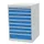 ladekast,HxBxD 1019x705x736mm,9lade(n),volledig uittrekbaar