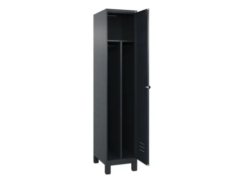 locker voor scheiding van kleding,HxBxD 1950x400x500mm,1vak