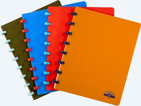 Nature schrift A5 144 bladzijden gelijnd assorti