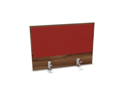 opzetpaneel bureau aanbouw achter NP-tiepolo nut BN4011-rood 800mm