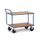 tafelwagen,draagverm. 500kg,2etage(s),laadvl. LxB 1200x800mm,houtetage