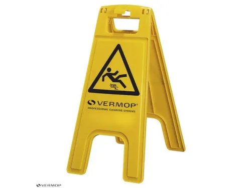 Waarschuwingsbord Kunststof Inklapbaar