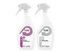 Sproeiflacon leeg Disinfectant en Descaler doos 6x750ml