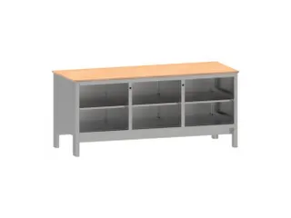 werkbank,HxBxD 870x1850x725mm,multiplexblad,draagverm. 1000kg,4voeten - 1