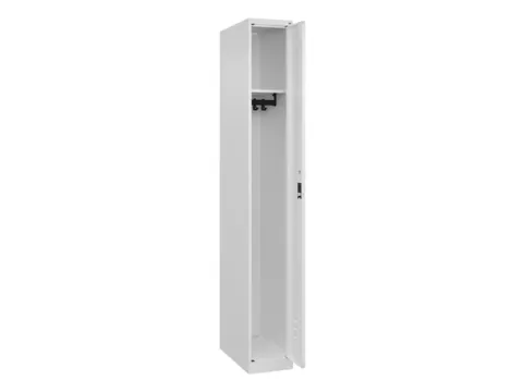 locker,HxBxD 1850x250x500mm,1vak,vak B 250mm,cil.-slot,staand op vloer