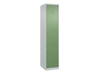 dubbeldekse locker,HxBxD 1850x400x500mm,1x2vak.,vak B 400mm - 1