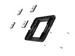 Compulocks 660REACHSMP01B, Zwart, Zilver