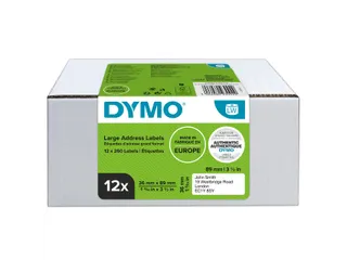 Etiket Dymo 99831 adressering 36x89mm 12 rollen á 260 stuks wit - 15