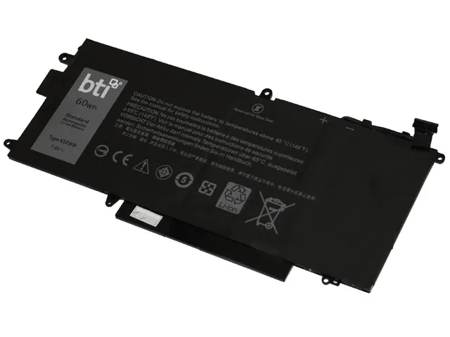 Origin Storage K5XWW-BTI, Batterij/Accu, DELL, Latitude 5289 - OEM: K5