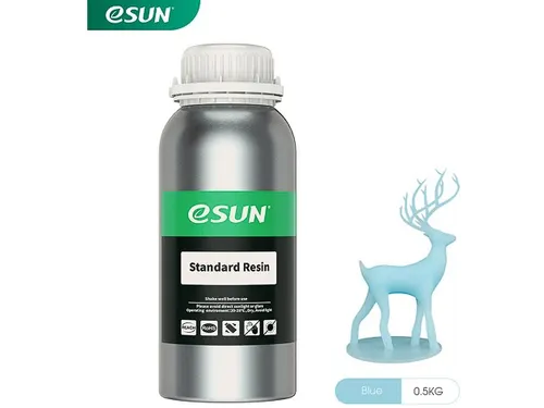 eSUN UV/LCD standard Resin 3D-printerhars Lichtblauw 1kg 405nm