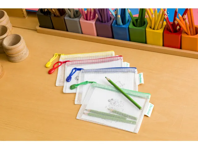 Opbergtas Djois met rits A6 assorti