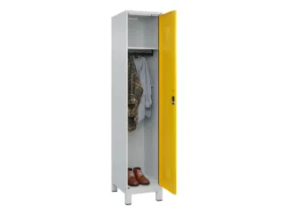 locker,HxBxD 1950x400x500mm,1vak,vak B 400mm,cil.-slot,voeten - 1