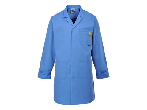 Portwest As10 Esd Dustcoat Xl Blu