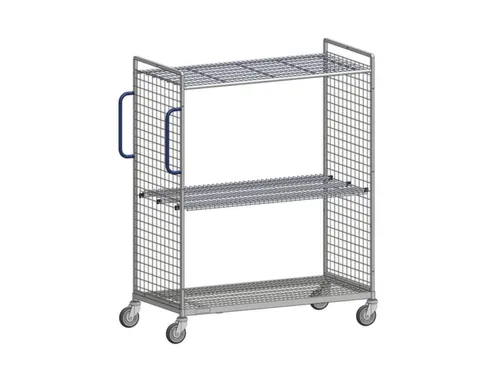 Verzamelwagen,Draagverm. 150Kg,2Etage(S),Draadgaasbodem,Verz.
