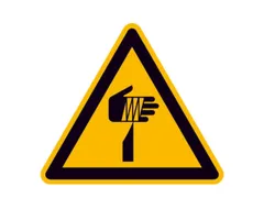 waarschuwingsbord,v. binnen/buiten,Waarschuwing voor puntig voorwerp
