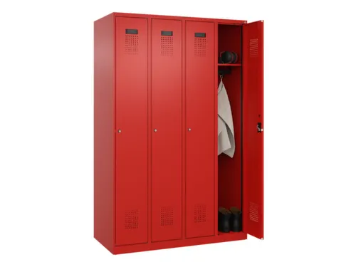 locker,HxBxD 1850x1200x500mm,4vak,vak B 300mm,cil.-slot