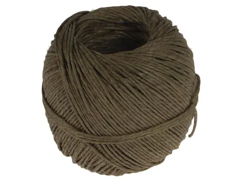 Vlaskoord touw uit 2 draden, bol van 100 g, +/- 90 m